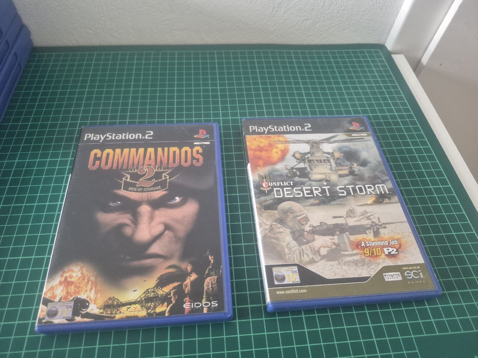 Sony Spiele: Playstation 2 Games: Commandos 2, Conflict Desert Storm PS2 – Gebraucht aus Meyrin von Retro-GZ