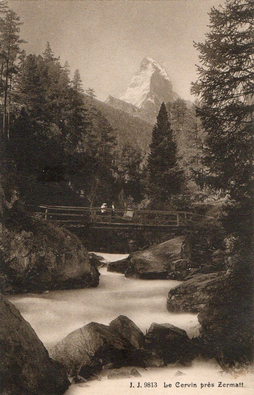Cartoline postali: Le Cervin près Zermatt – Nuovo (secondo la descrizione) da Melano venduto da pisonsdro