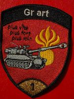 Artillerie Abzeichen Badge Gr Art 1 Stab Gold Tenue A