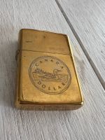 Zippo RARE solid brass 1932-1992 dollar Canadien