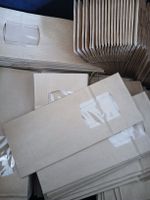310 Blockbodenbeutel Kraftpapier mit Sichtfenster 80×50×190