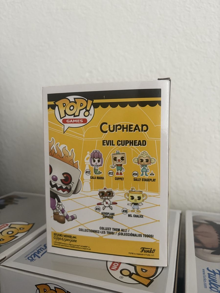 Funko Figuren: Funko Pop – Evil Cuphead #417 - SELTEN – Gebraucht aus Wabern von Ayke98 2