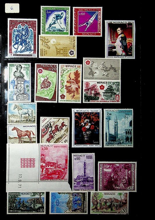 Timbre France 1970 Personnages Célèbres - No 1623 à 1628 - Neuf Sans Charnière, Gomme Intacte - Collection Philatélie