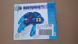 Nintendo 64 Controller Verpackung ohne Controller