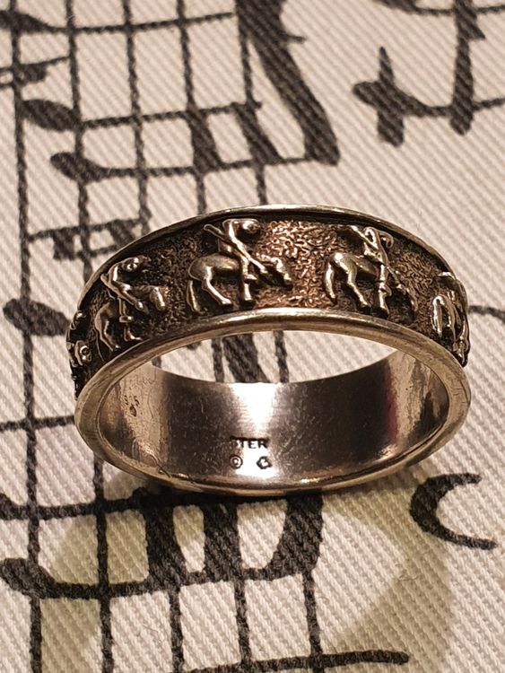 Indianer Navajo Sterling Silber - Band Ring (Gebraucht) in Wohlen AG ...