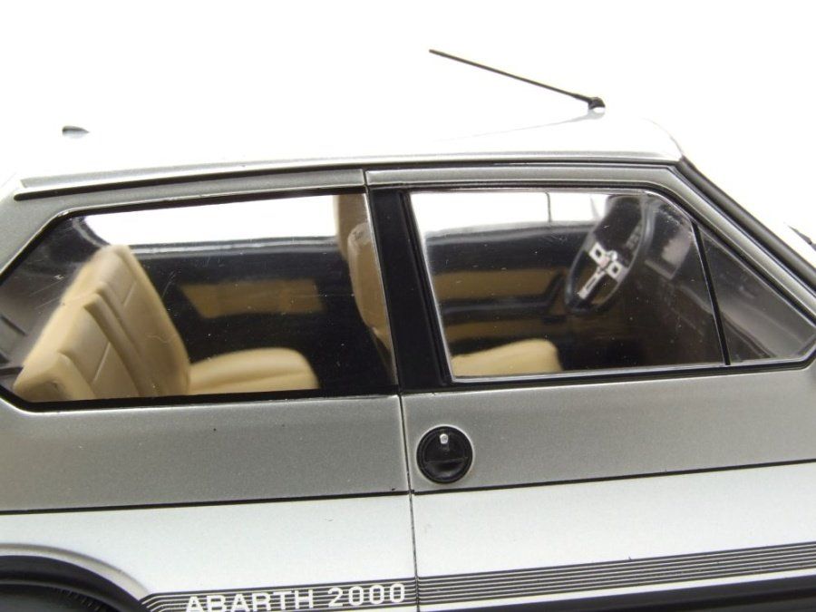 Fiat Modellini d'auto: Fiat Ritmo TC 125 Abarth Phase I 1981-1982 silber met. / – Nuovo e nell'imballaggio originale da Gerlafingen venduto da espero88 5