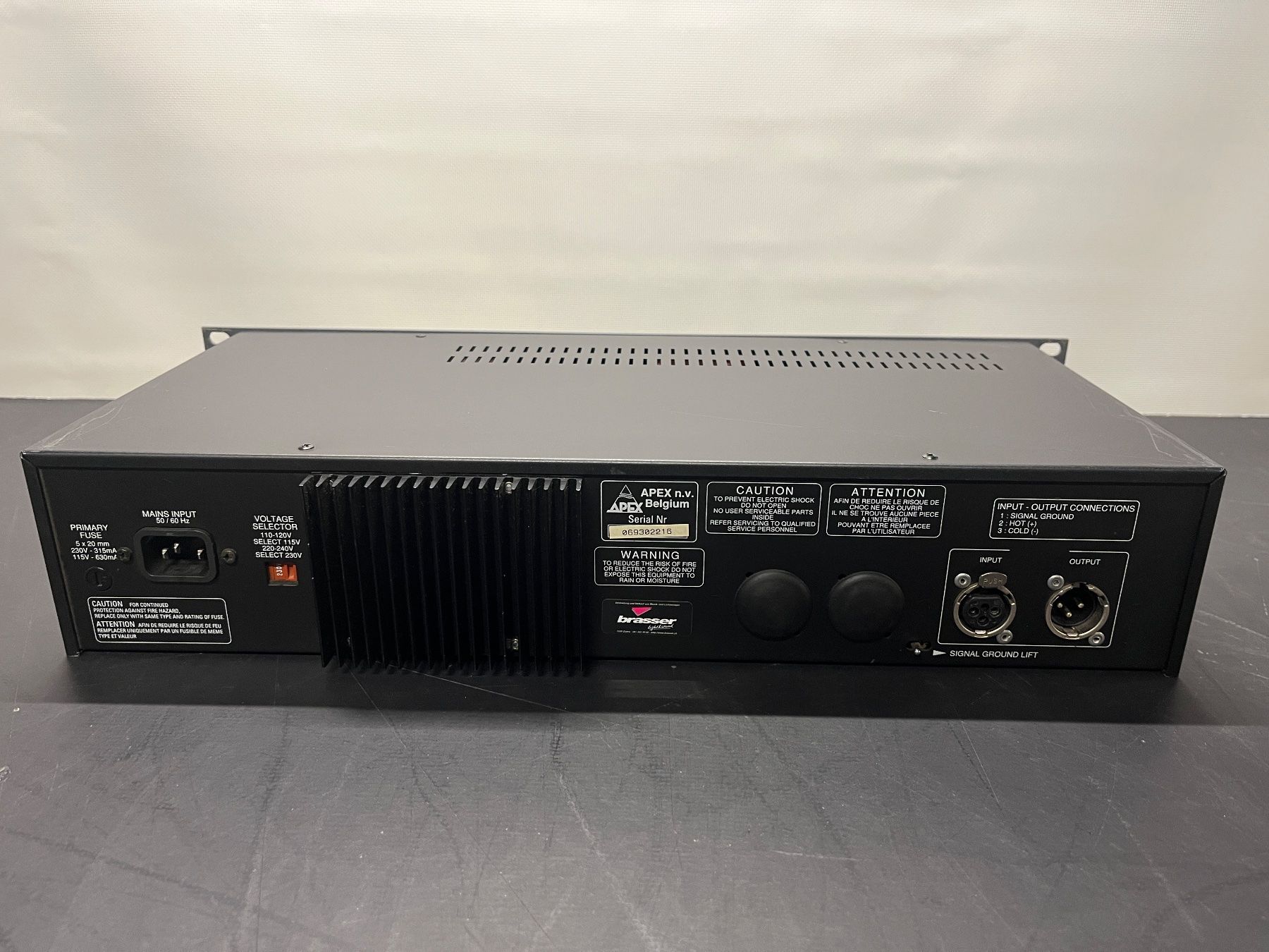 Equalizzatori: APEX GX Series 130 Grafischer Equalizer – Usato da Zizers venduto da fiduciar 1