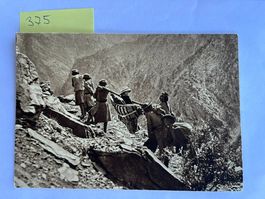 Alte Ansichtskarte Himalaya-Mission unterwegs