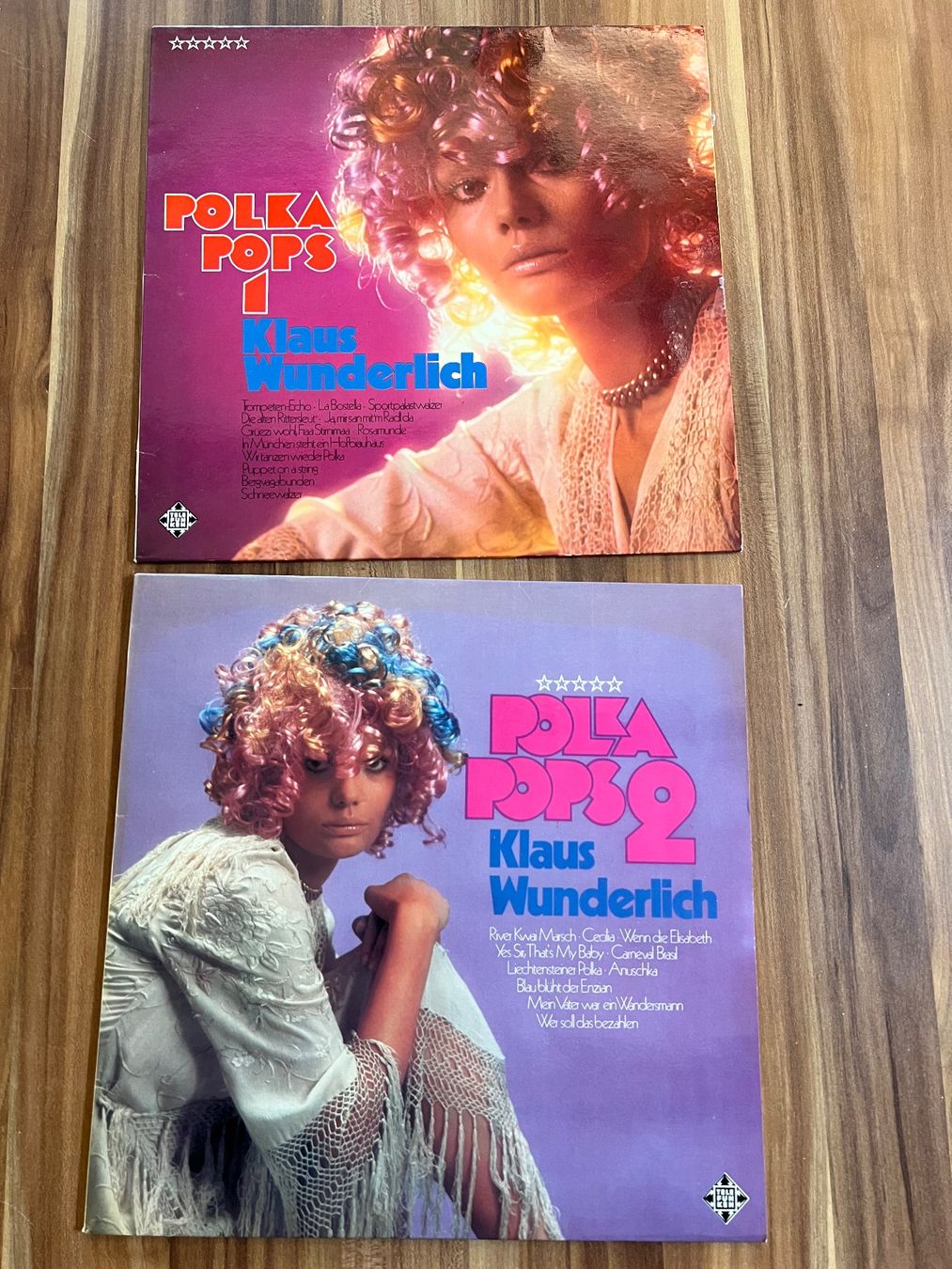 Schallplatten: 2x LP SCHALLPLATTEN Klaus Wunderlich Polka Pops 1 & 2 – Gebraucht aus chiasso von Wulli 1
