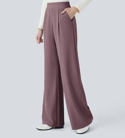 Figurformende Stoffhose aus Micro-Waffel-Stoff