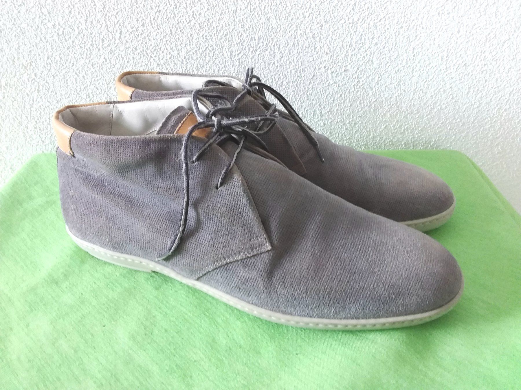 Santoni Herrenschuhe: SANTONI Schnürschuh, Wildleder, Gr 42 / 7,5 – Gebraucht aus Uitikon Waldegg von Risibisi7 1