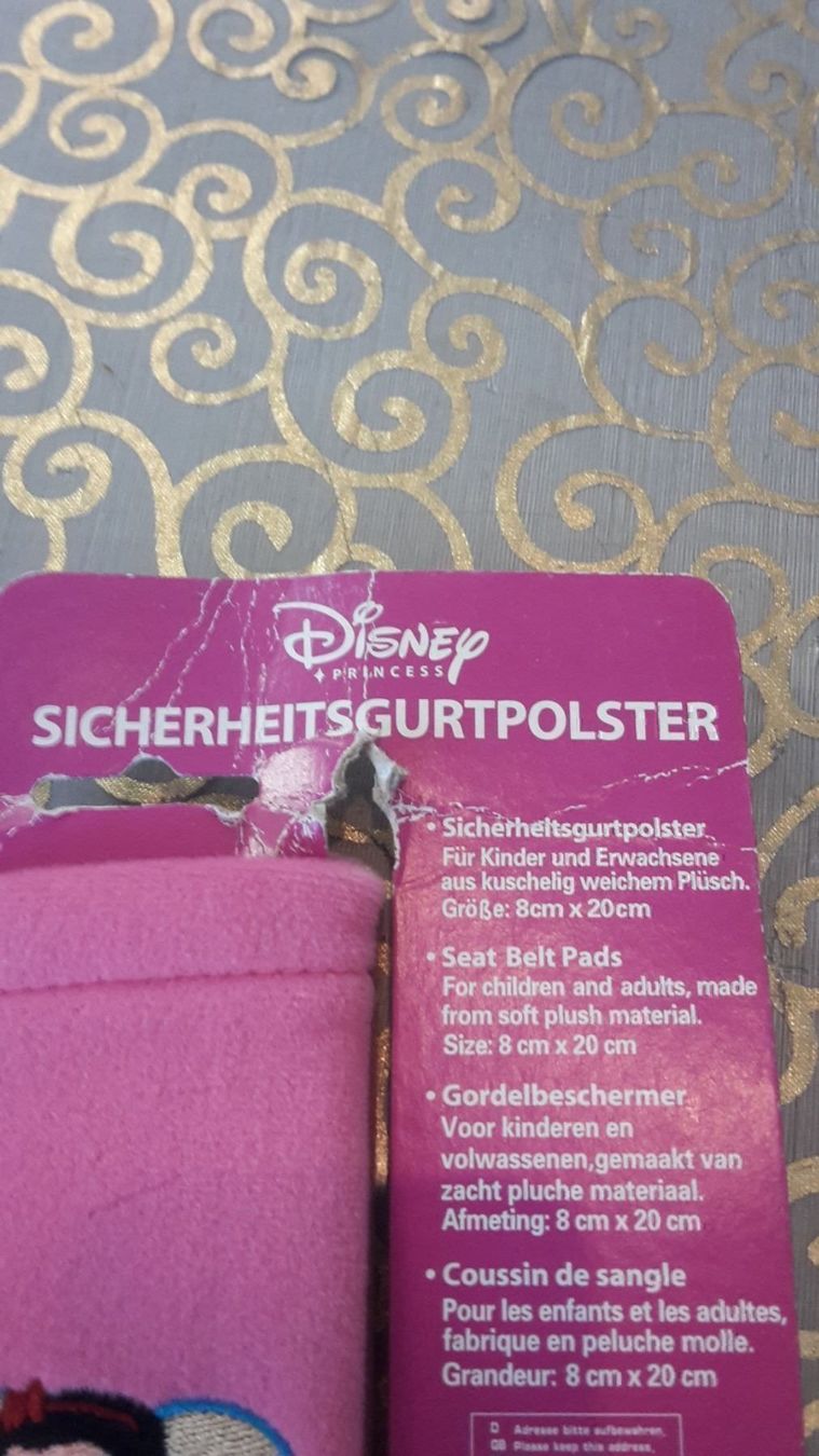 Cuscini: Gurtpolster Disney Princess – Nuovo e nell'imballaggio originale da Schwarzenburg venduto da Flamingo07 1