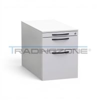Rollcontainer Steelcase Implicit Weiss mit Hängeregister