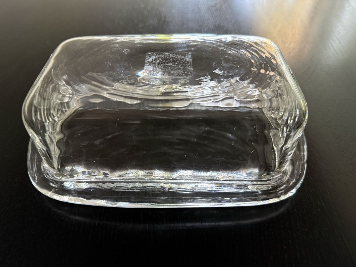 Glasi Hergiswil Sonstiges Geschirr: Glasi Hergiswil Butterdose neu – Neu (gemäss Beschreibung) aus Rüti ZH von Dauli