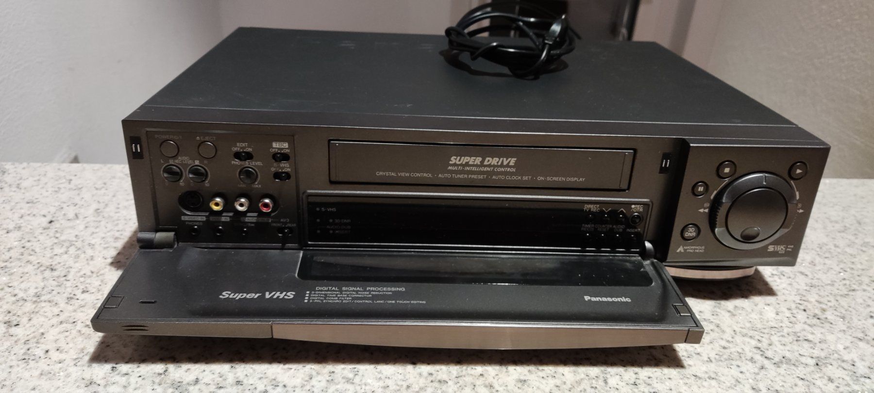 Panasonic Registratori: PANASONIC Super VHS-Videorecorder NV-HS950 – Usato da Schongau venduto da Retro_Shop