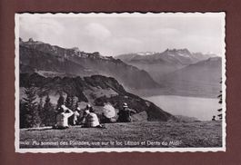 Au somment des PLEÏADES - Dents du Midi - 1946