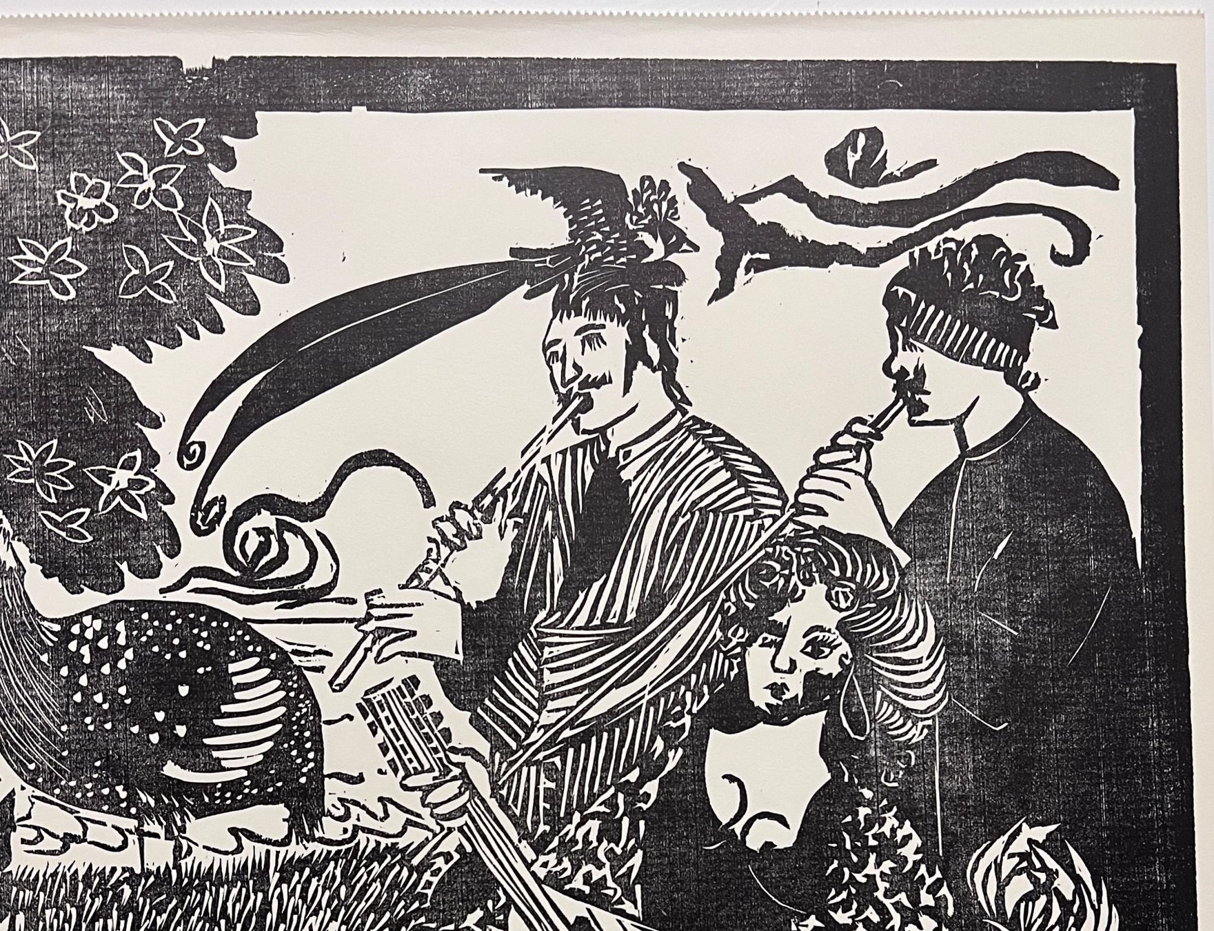 Xilografie: Jürg Lerch 1969 Holzschnitt – Usato da Gersau venduto da grafik-kunst 4