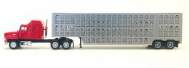 Mack CH 613 mit Viehtrailer Promotex (Herpa) H0 1/87