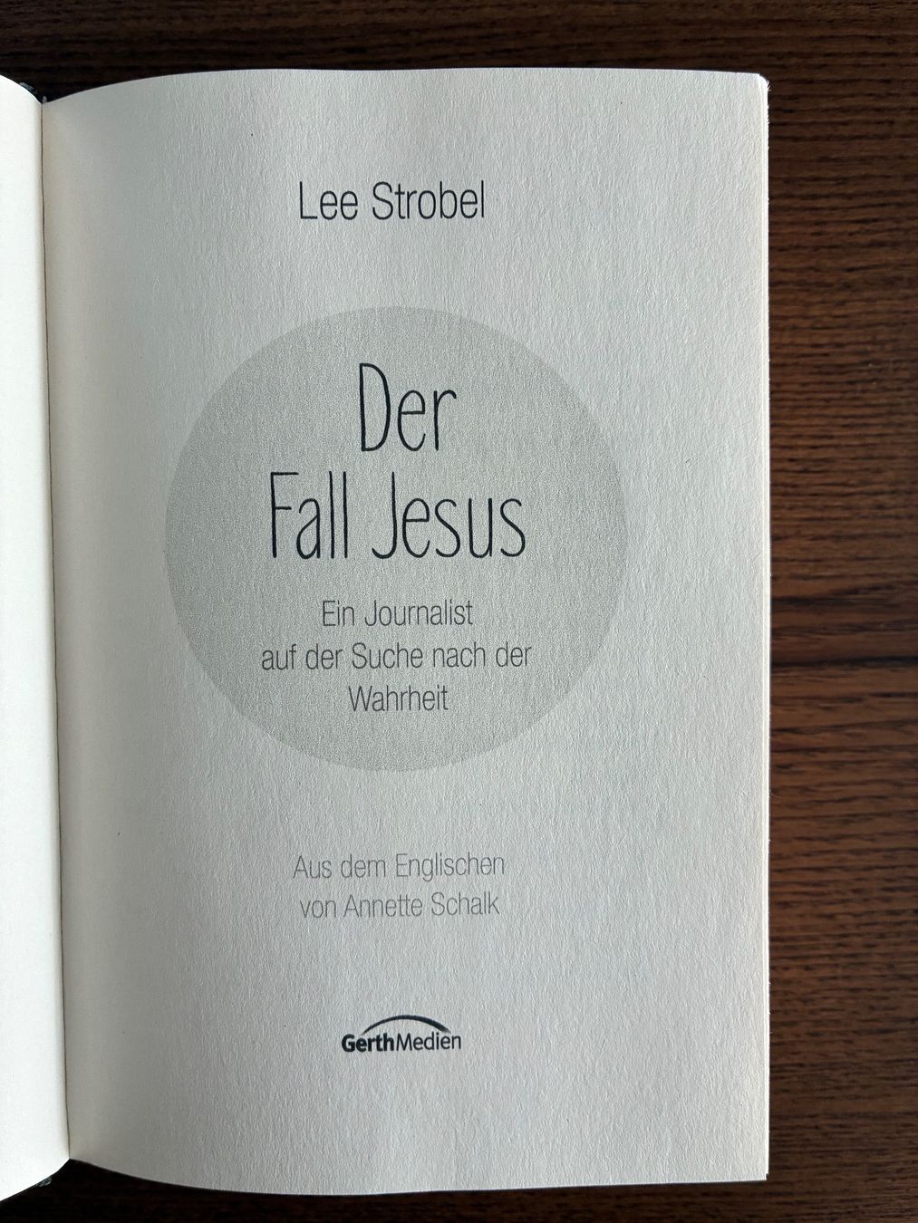 Livres: Lee Strobel: Der Fall Jesus – Neuf (Voir description) à Uster par em_58td 2