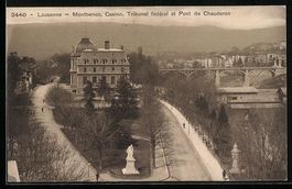 Lausanne, Montbenon, Casino, Tribunal fe