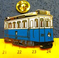 TRAM 2er KRIENS LU BLAU WEISS ENAMEL LIMITIERT
