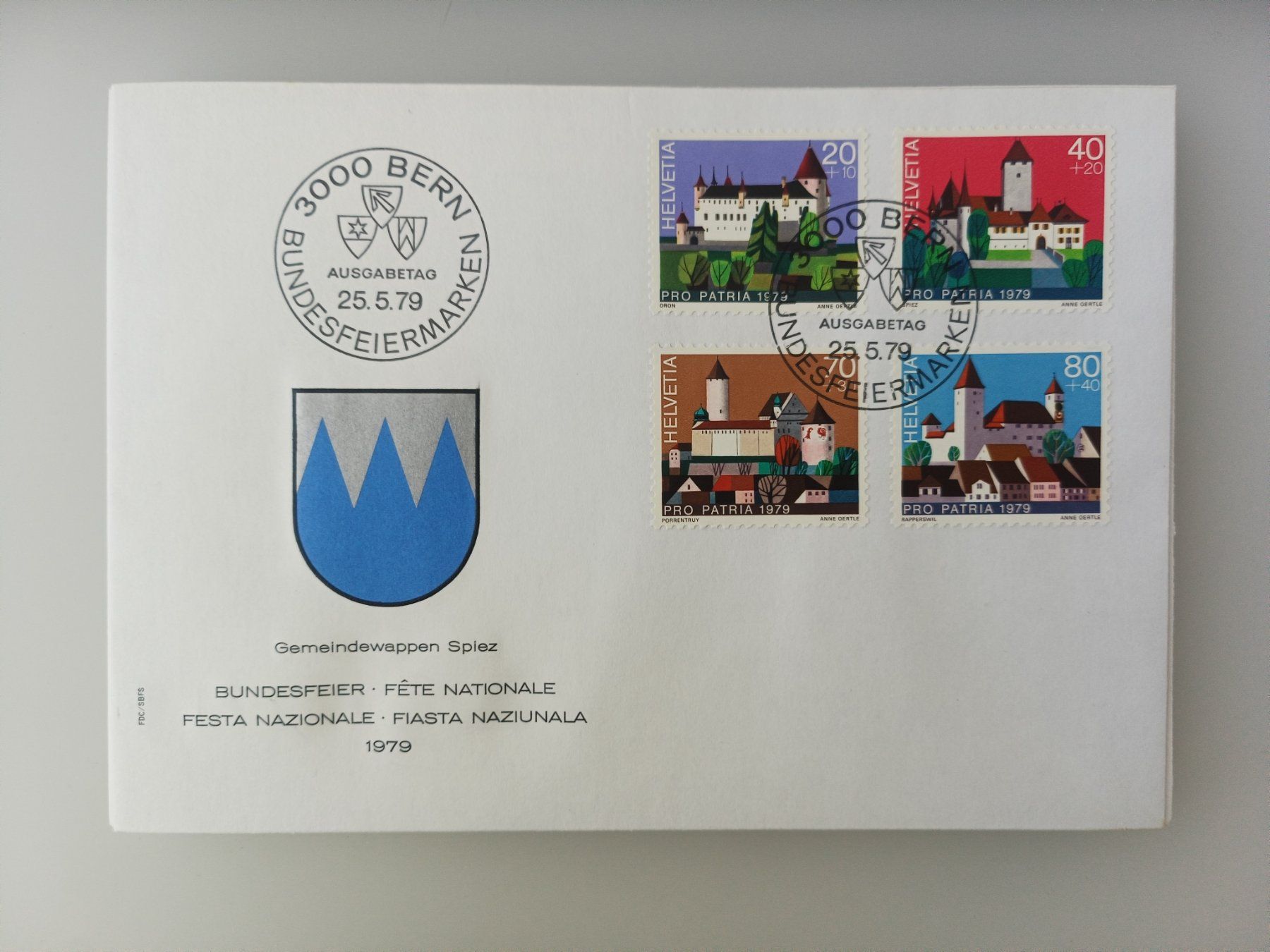 Tous les timbres: 1979 FDC Pro Patria – D'occasion à Dübendorf par goeggi79