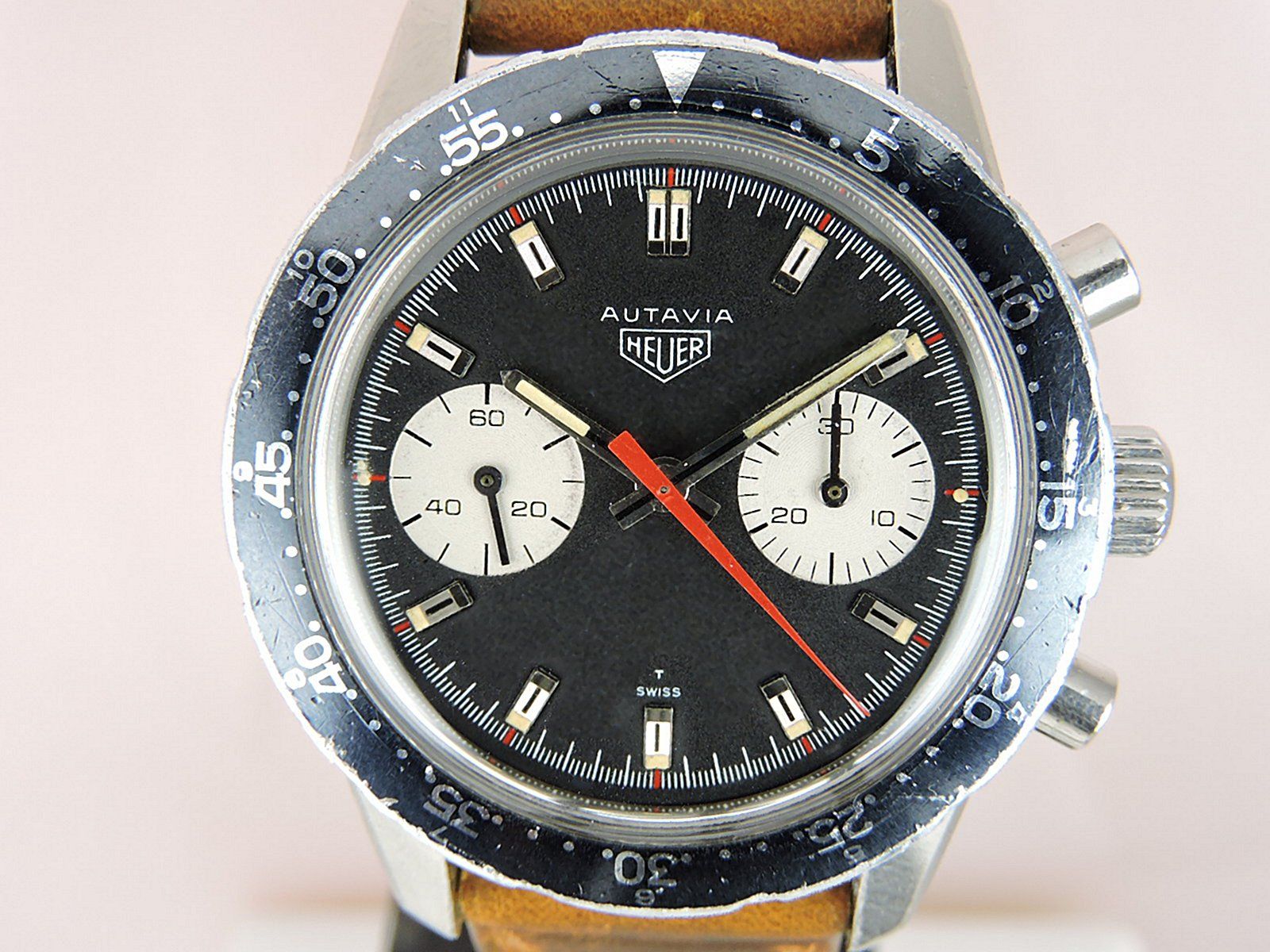 Orologi: 1970 Heuer Autavia 7763C 2nd exec. - serviced – Usato da Bern venduto da Vintage-Oyster 3