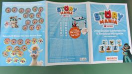 Story Mania Sticker Migros  30 Stk. neu