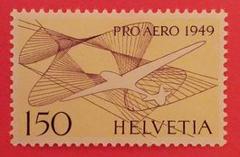 F45, Flugpostmarke, Pro Aero 1949 postfrisch Kt. 70.-