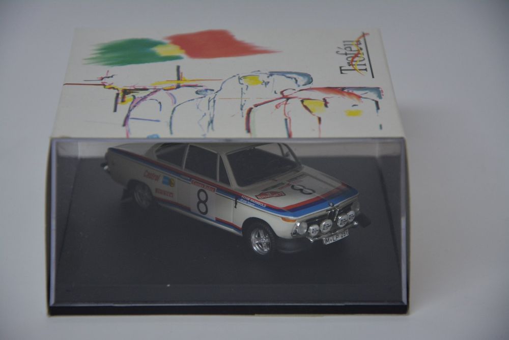 Modèle Réduit BMW 2002 Tii E10 Rallye Alpine Autriche 1973 - Échelle 1/43, Modèle Presse, Neuf