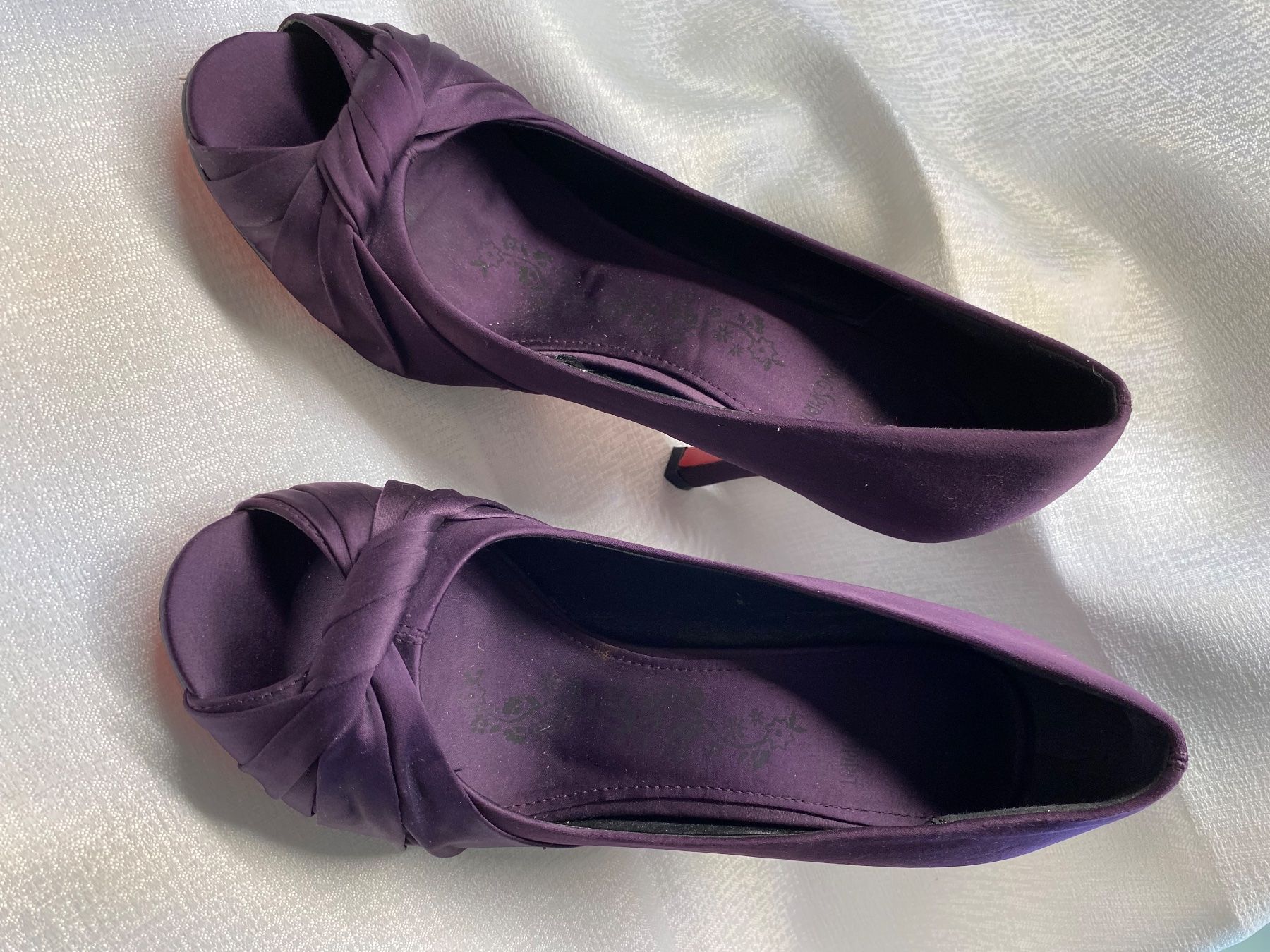 Dosenbach Scarpe da donna: wenig getragene Peeptoes violett – Usato da Hausen AG venduto da corinne_g 6