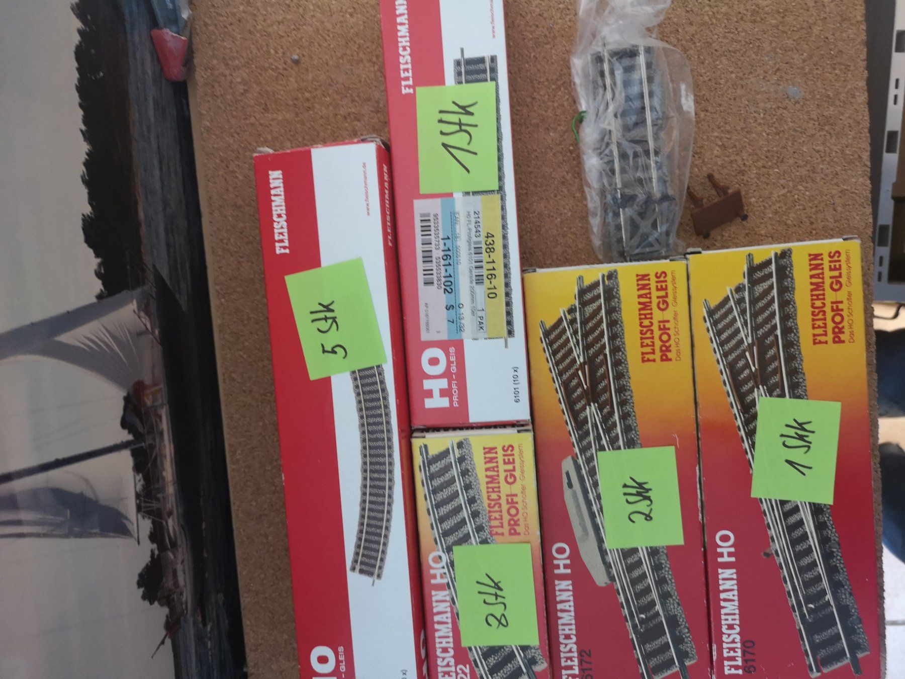 Fleischmann Modelleisenbahnen: Fleischmann Div. Schienen Neu – Neu und originalverpackt aus Heimberg von Newyorker5