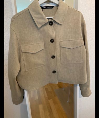 Zara Jacke / kurzjacke beige XS