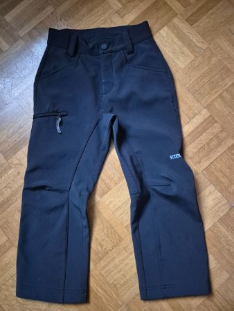 Softshellhose schwarz, Gr. 122  Ktec