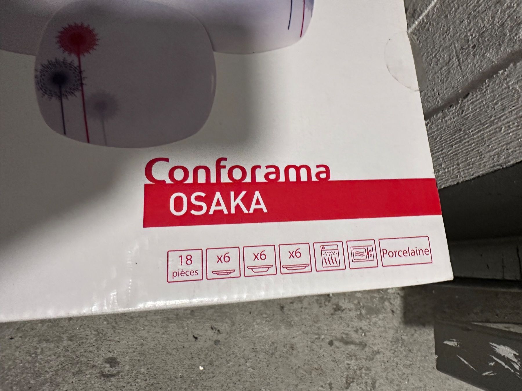 Conforama Geschirrsets: Set piatti Osaka – Neu (gemäss Beschreibung) aus Zürich von MauEspo 2