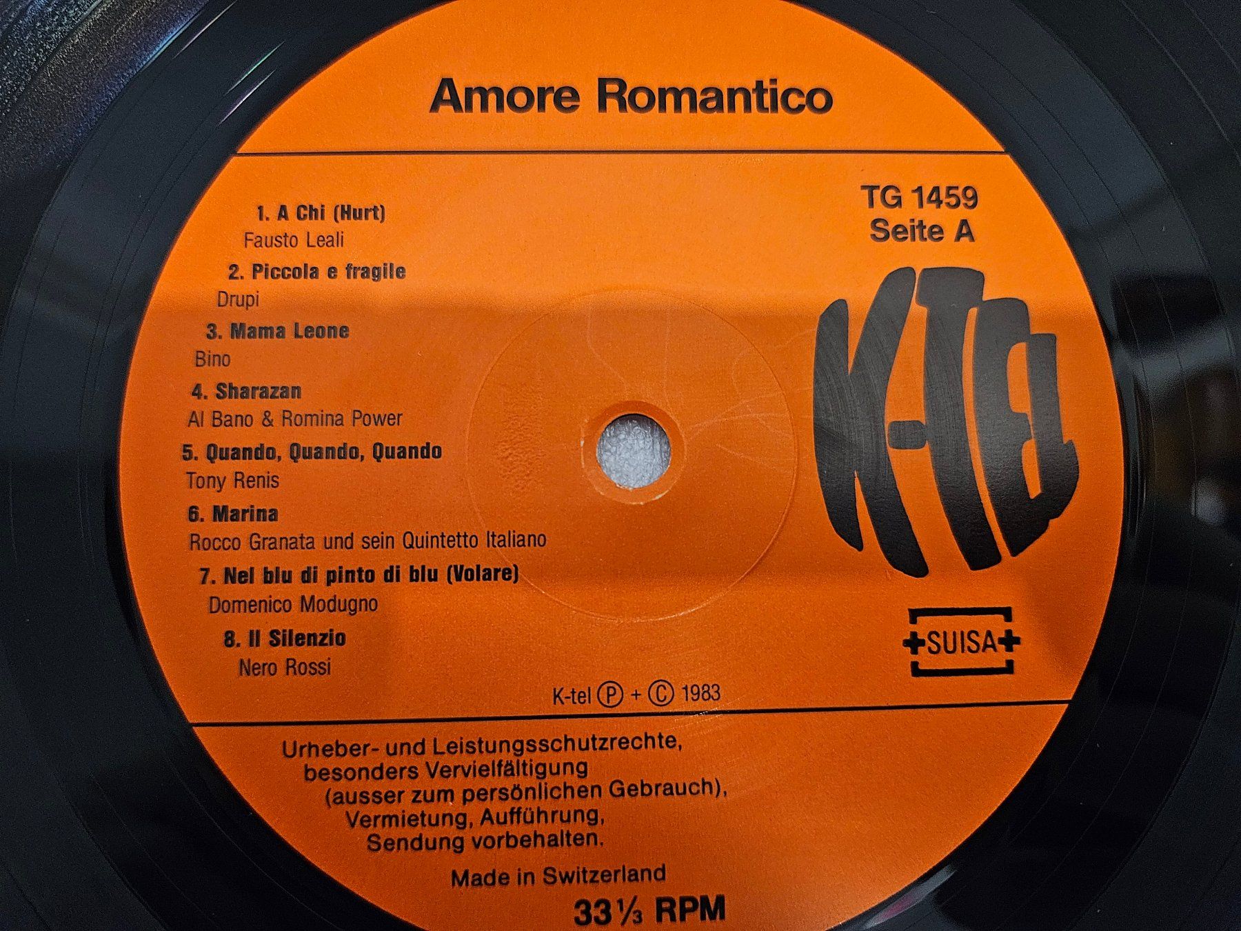 Dischi in vinile: Amore Romantico (LP, Pop, Compilation) – Usato da Uster venduto da Vinyl-Leidenschaft 5