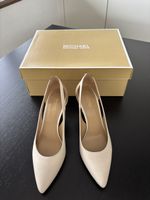 Michael Kors Pumps beige weiss zweifarbig neu mit Box