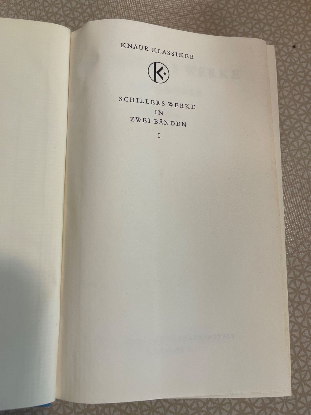 Libri: 2 Bücher - Friedrich Schiller Werke 1+2 – Usato da Urnäsch venduto da pas_5r9c 2