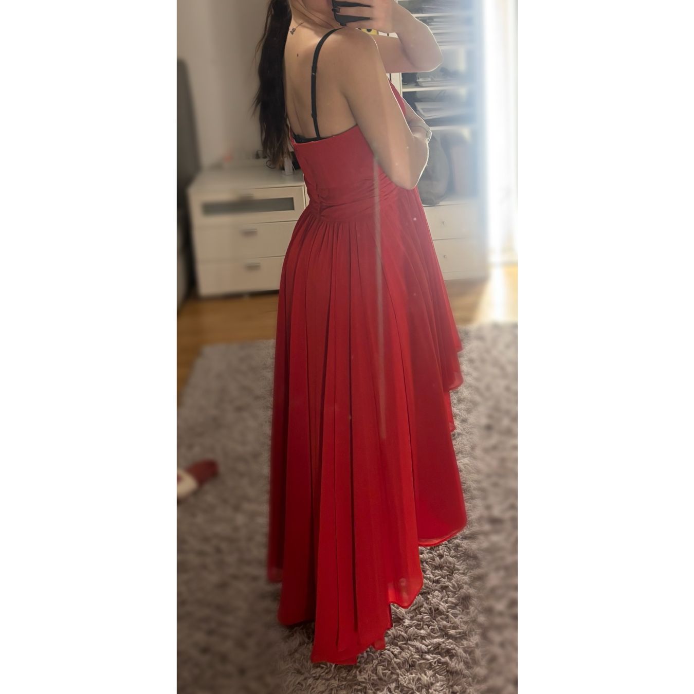 Vestiti: NEU SWING Kleid rot Gr. 38 – Nuovo (secondo la descrizione) da Staufen venduto da sarinaluescher 4