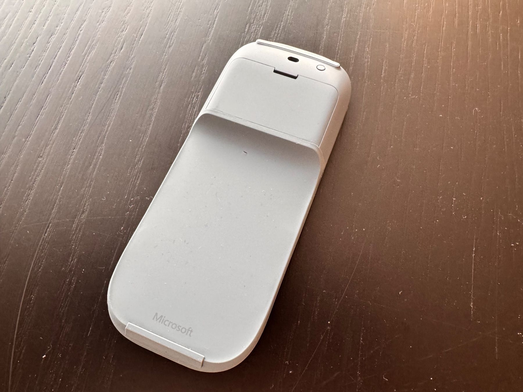 Microsoft Maus: Microsoft Arc Mouse Wireless Bluetooth Maus – Hellblau – Gebraucht aus Küsnacht ZH von Niek_zurich 2