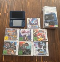 New Nintendo 3DS XL blau mit Orig.VP +6 Spielen guter Zustan