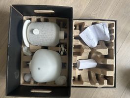 IKEA x Sonos SYMFONISK Lampe mit Lautsprecher, Weiss