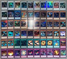 YuGiOh Seltenes Schwarzflügel Deck!