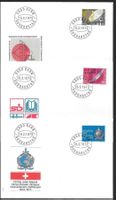 3 FDC 520-522 Serie Einzelmarken ET 15.2.1973