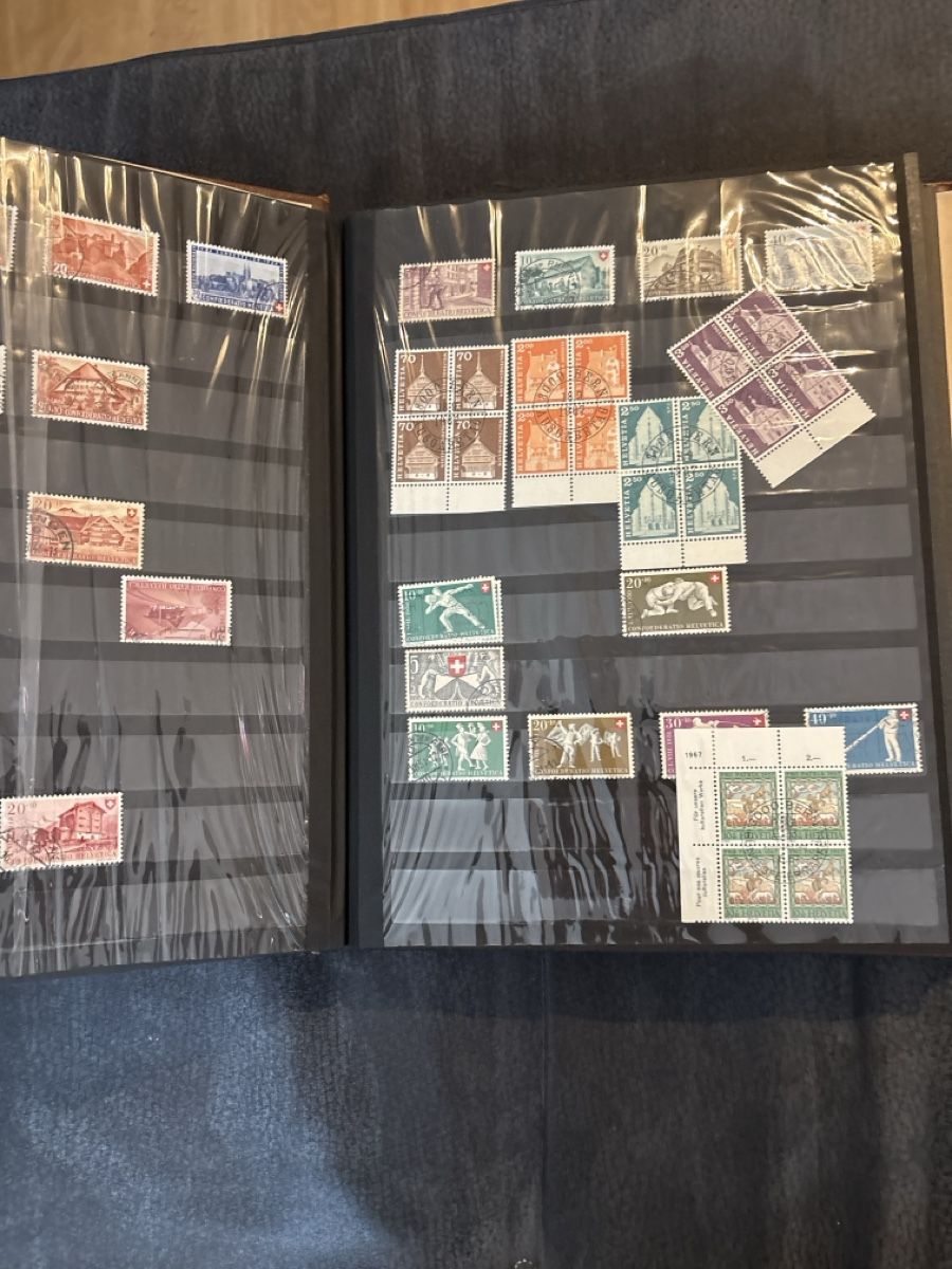 Tutti i francobolli: Collection complète de timbres suisses – Usato da Carouge GE venduto da irma016 2