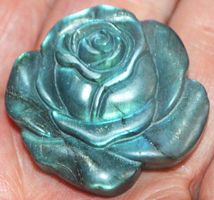 Deko Heilstein L-4391 – Labradorit Rose 3.5x3,3x1cm
