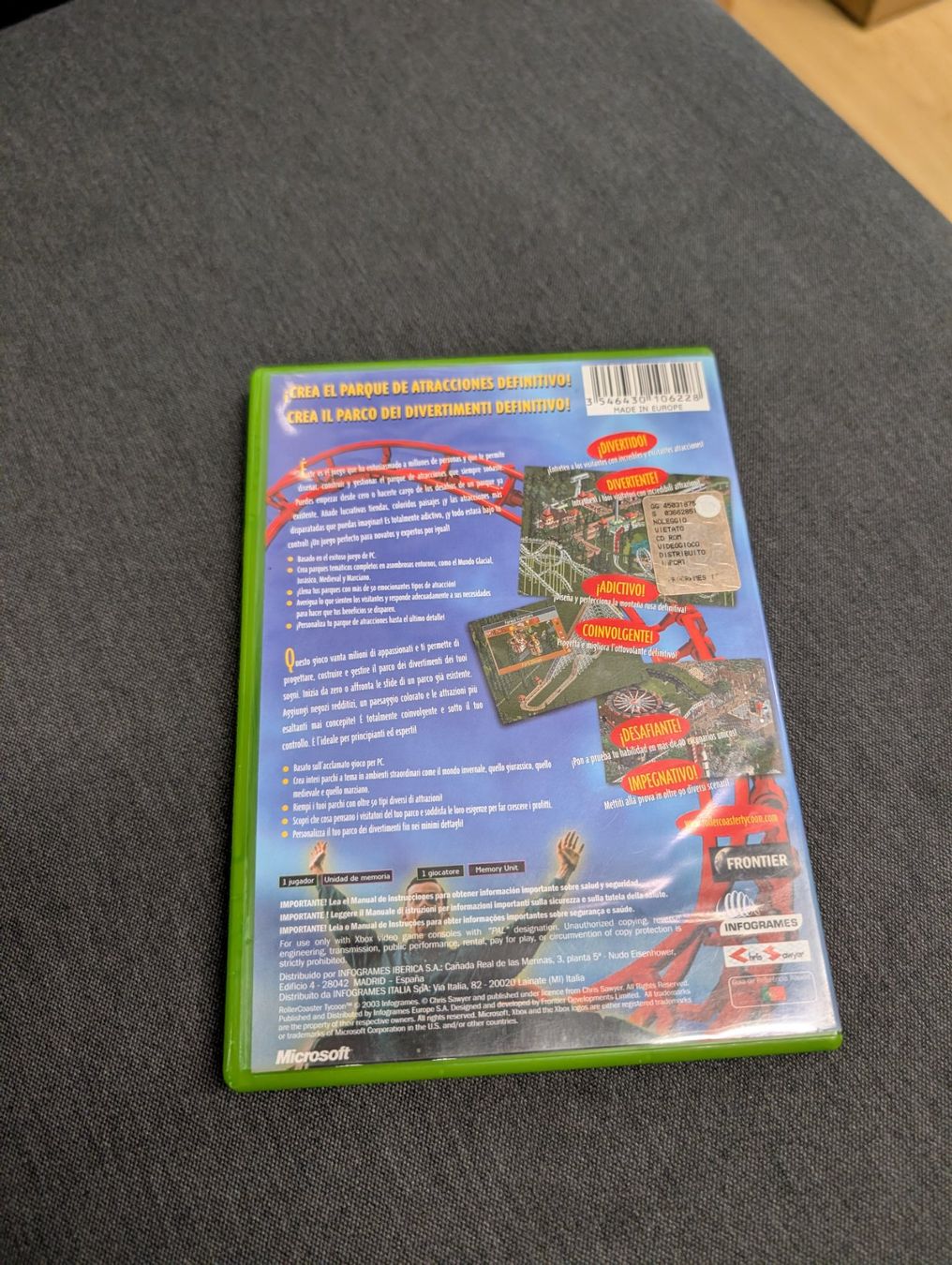 Spiele: Rollercoaster tycoon Microsoft Xbox – Gebraucht aus Giubiasco von Ticinerd 1