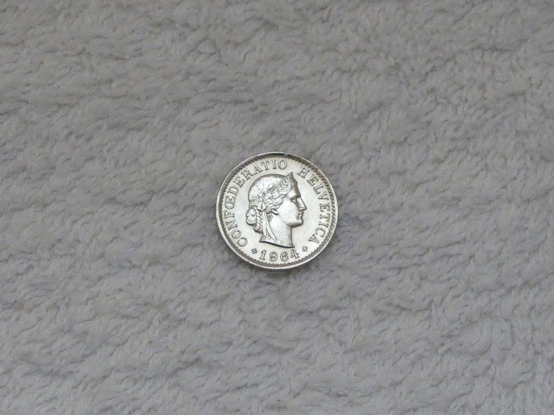 Tutti le monete: 5 centimes/rappen 1964 – Usato da Nyon venduto da Ilmi09