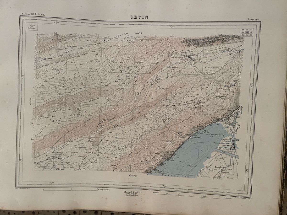Cartine & Atlanti: Mappe mit über 80 Karten vom Kanton Bern – Usato da Zollikofen venduto da zollo2 3