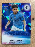 Soccer Rico Lewis RC SAPHIRE Wonderkids Topps Chrome 🔥